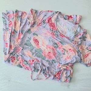 Latched Mama nursing floral dress